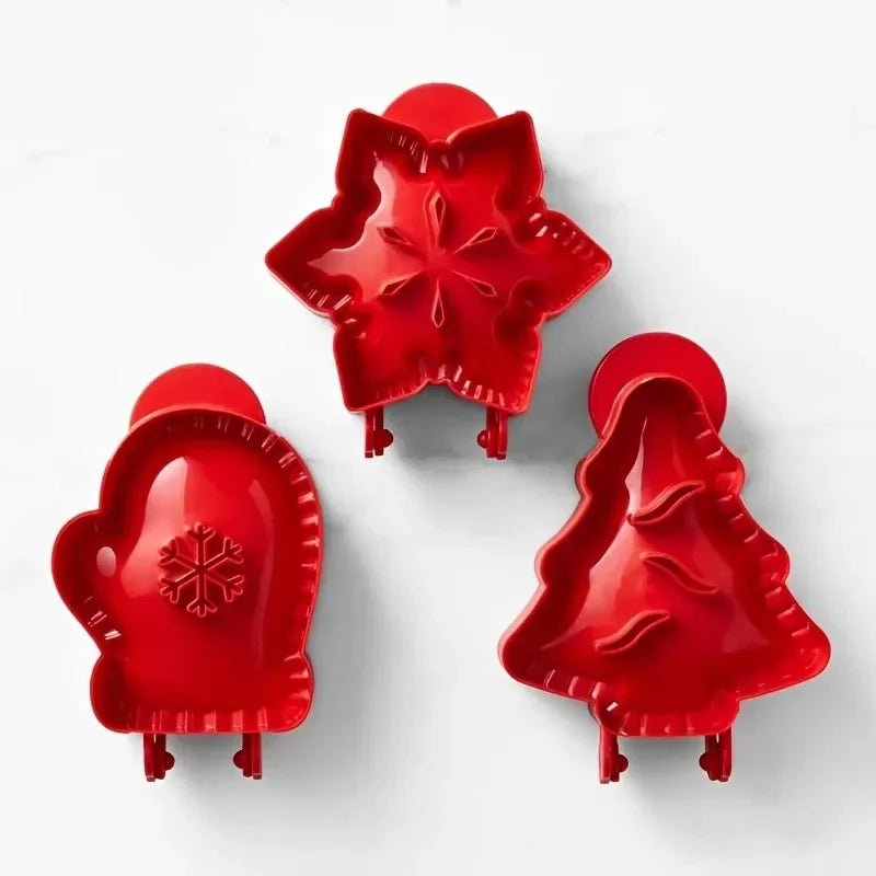Fall Hand Pie Molds Set Mini Pie Mould Dough Press Mold Tools Christmas Halloween Baking Pie Molds Pumpkins Apples Hazelnuts